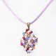 Symphony - Terence Rhombus S-Mauve Suedine - 2